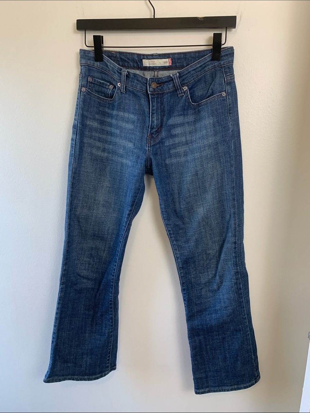 Levi’s 515 Vintage Petite Bootcut Denim Jean, Mid weight, Mid Wash, High Rise